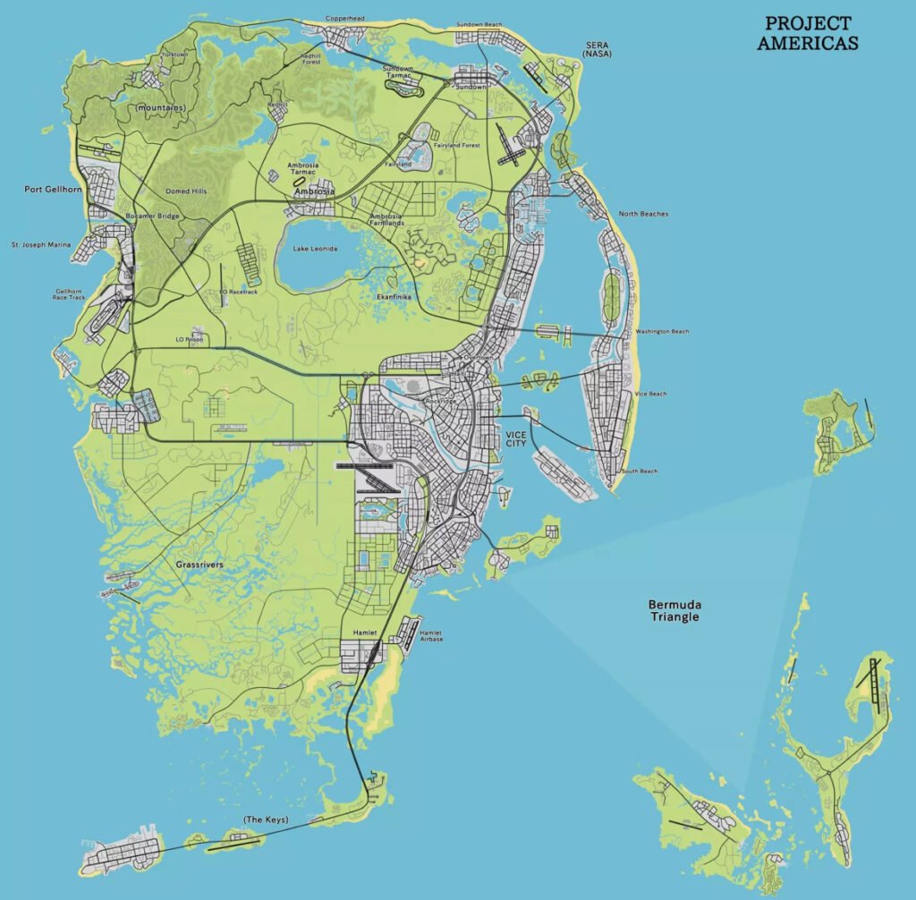 GTA 6 Map